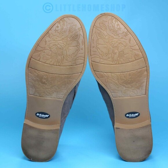 EUC Dr. Scholl's Ruler Loafer, Taupe Gray, Size 7 - Picture 6 of 7